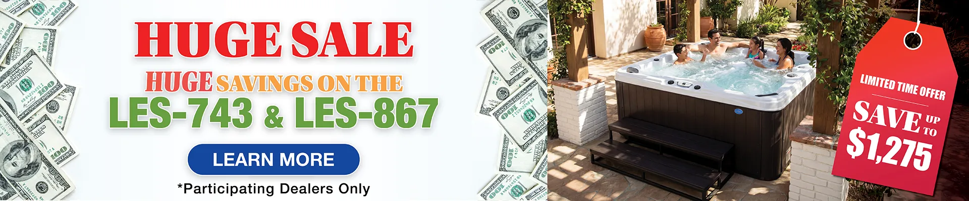 Calspas hot tub being used in a family setting - Naugatuck